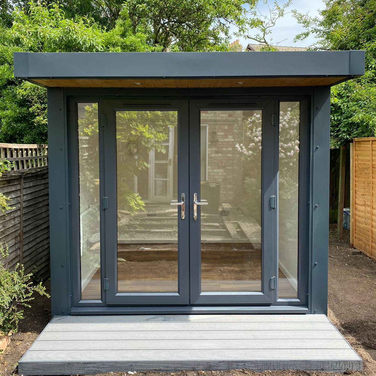 Newly constructed garden room